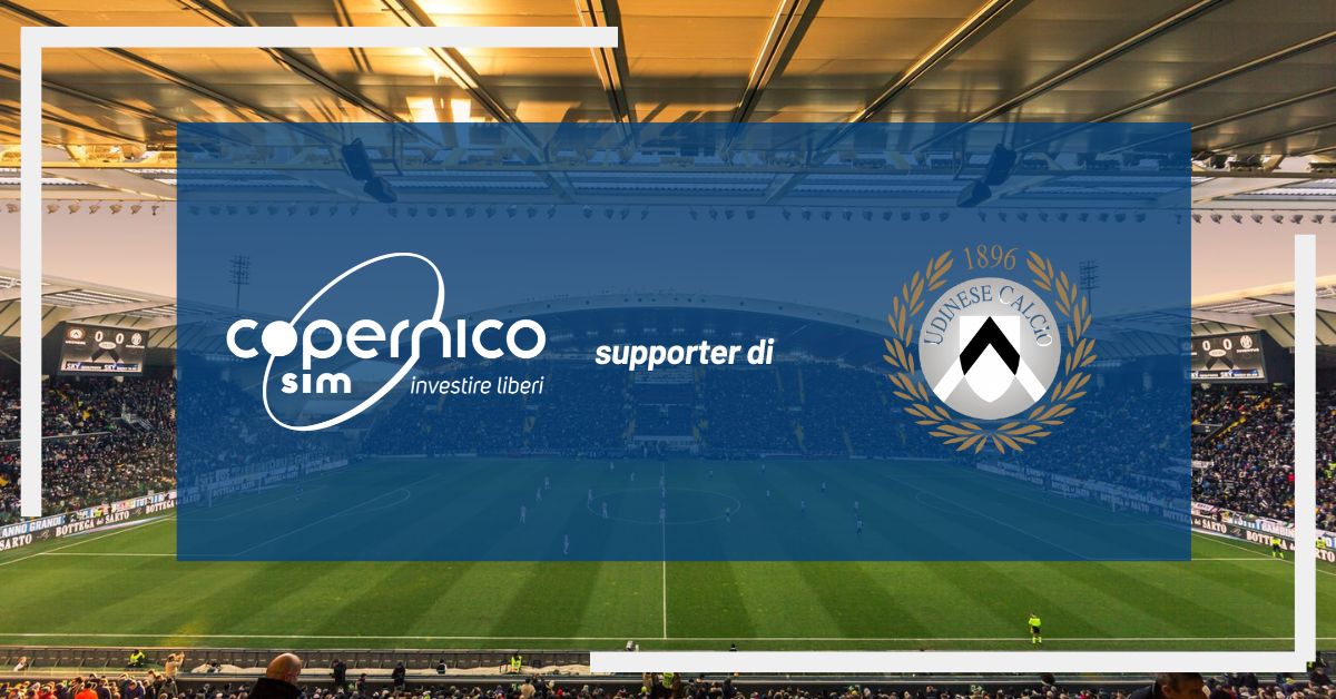 Copernico SIM al fianco di Udinese Calcio