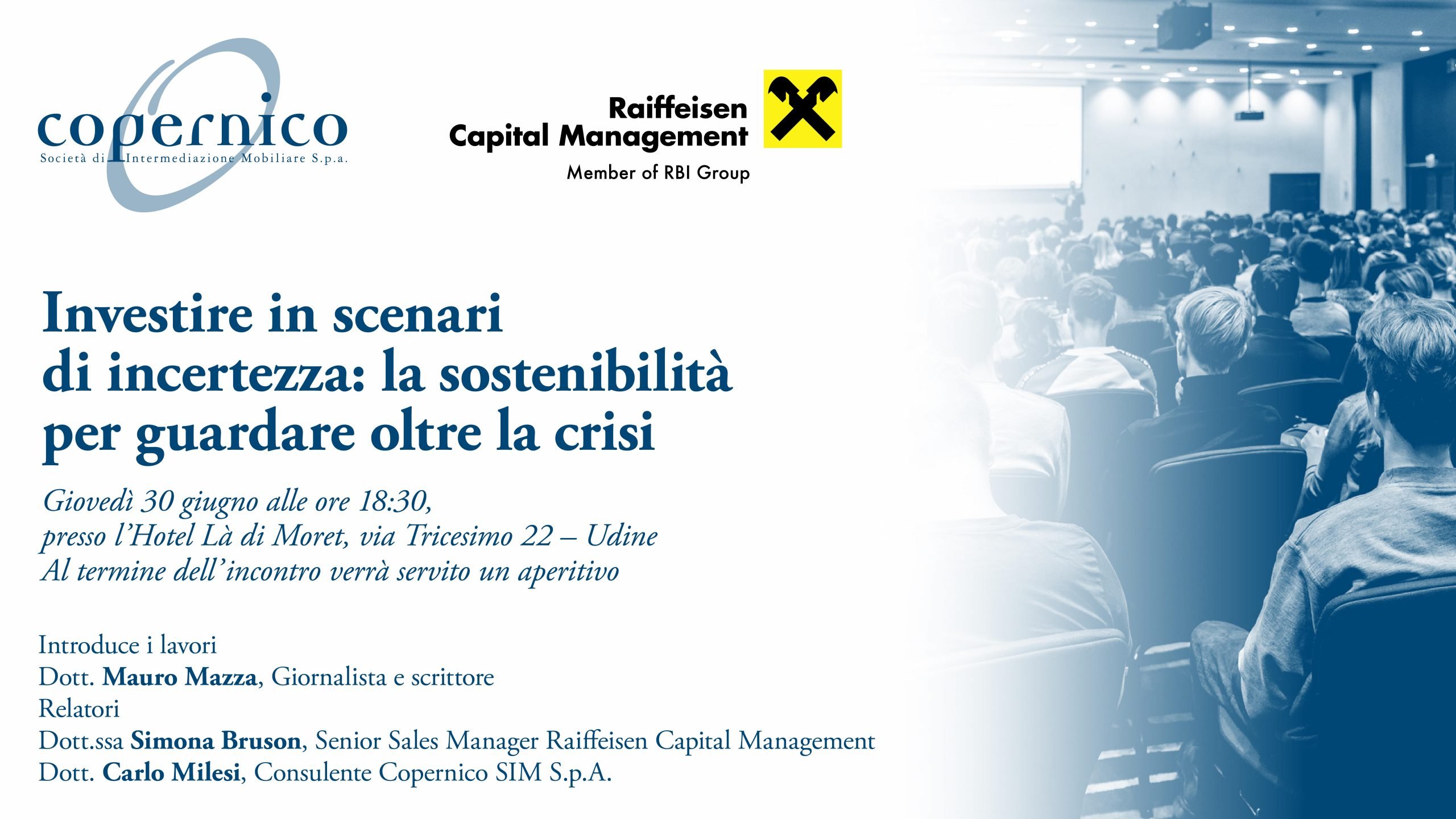 Convegno a Udine “Investire in scenari di incertezza”