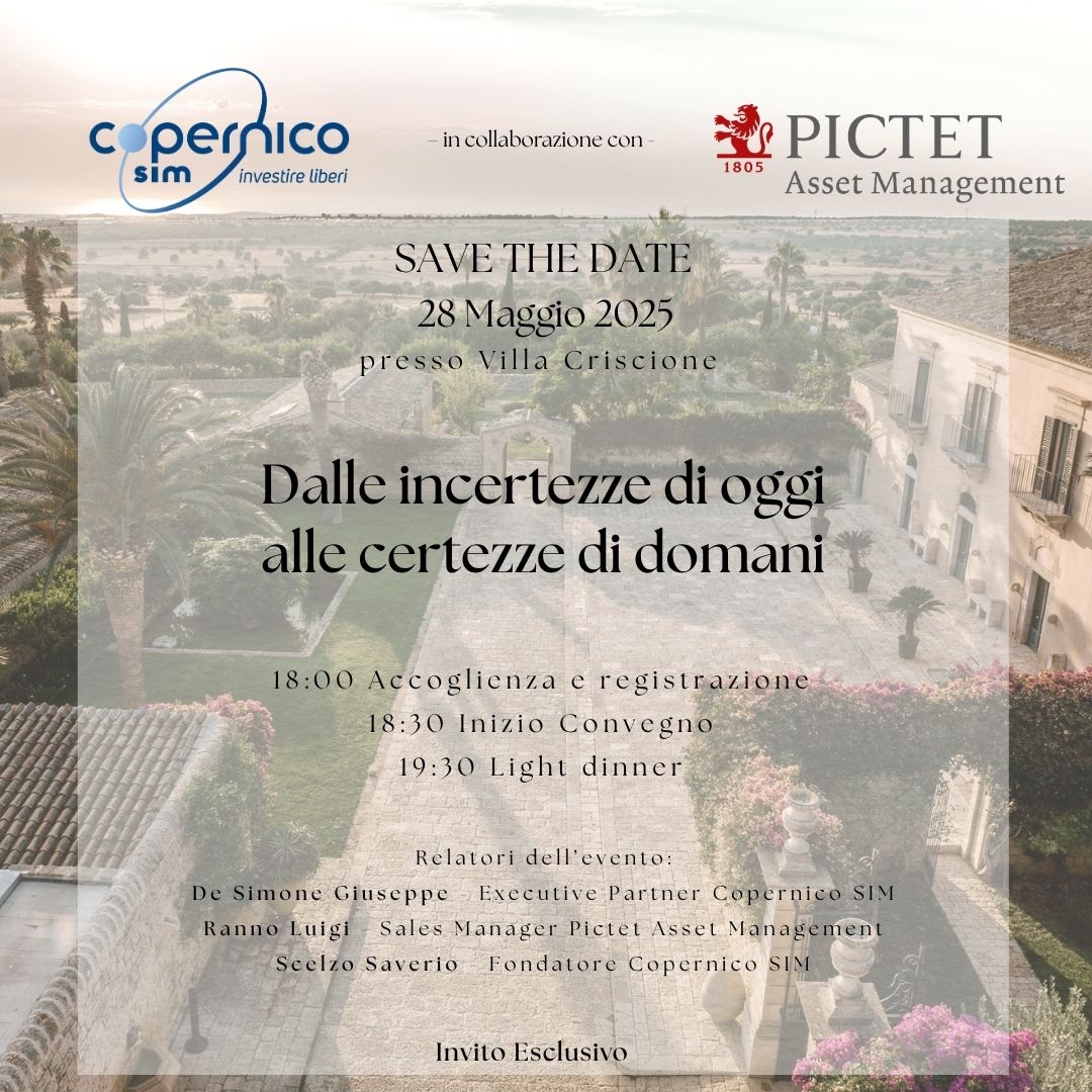 Dalle incertezze di oggi alle certezze di domani